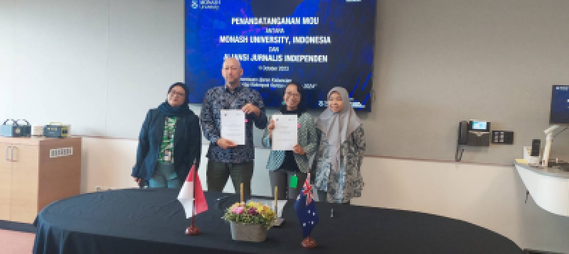AJI DAN MONASH UNIVERSITY INDONESIA BERKOLABORASI MEMANTAU UJARAN KEBENCIAN ONLINE DI PEMILU 2024