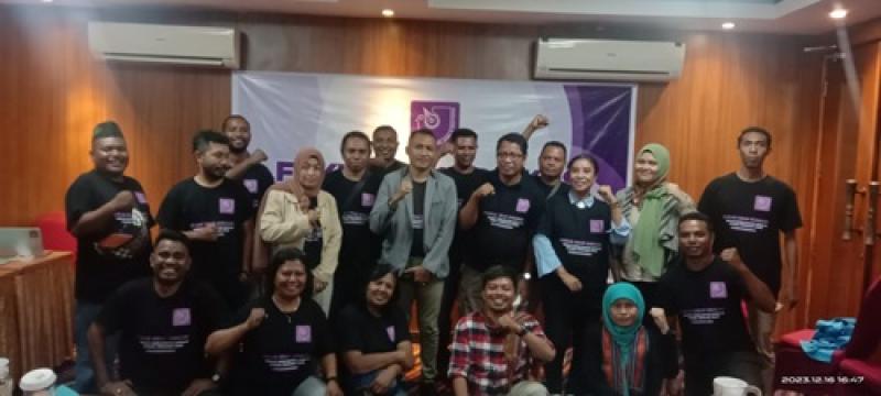 AJI KOTA KUPANG BERSAMA CSO BENTUK KOMITE KESELAMATAN JURNALIS